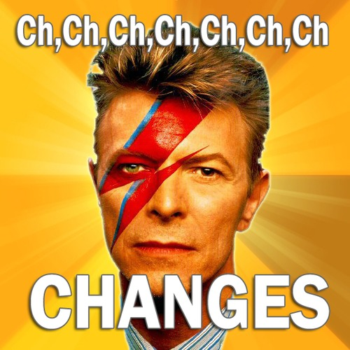 David Bowie changes